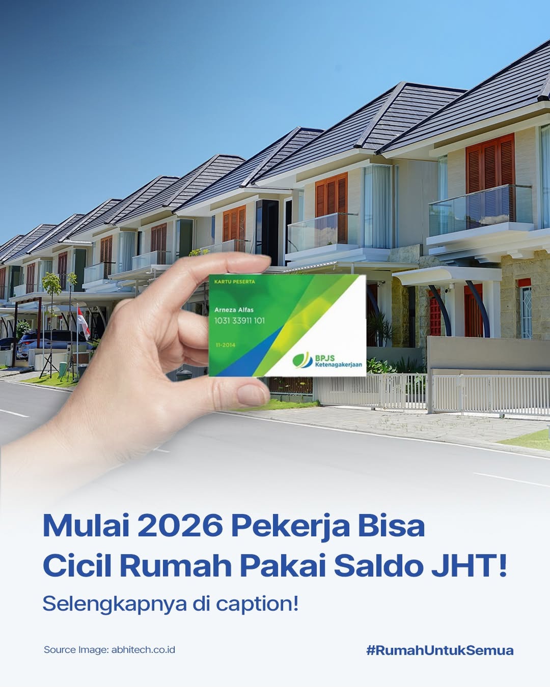 Peserta BPJS Tenaga Kerja Bisa Ajukan KPR Rumah