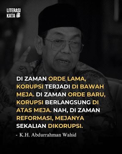 jokes gus dur_korupsi